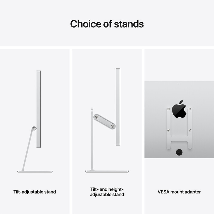 Sie sehen das Produktbild 19 von Apple Studio Display - Standardglas - VESA Mount Adapter (ohne Standfuß) Apple Studio Display - Standardglas - VESA Mount Adapter (ohne Standfuß)