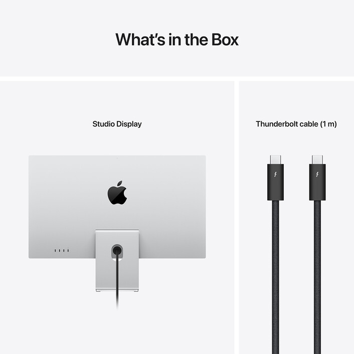 Apple Studio Display - Nanotexturglas - neigungs und höhenverstellbarer Standfuß