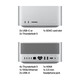 Mac Studio M3 Ultra Chip mit 28-Core CPU, 60-Core, 96GB, 1TB SSD
