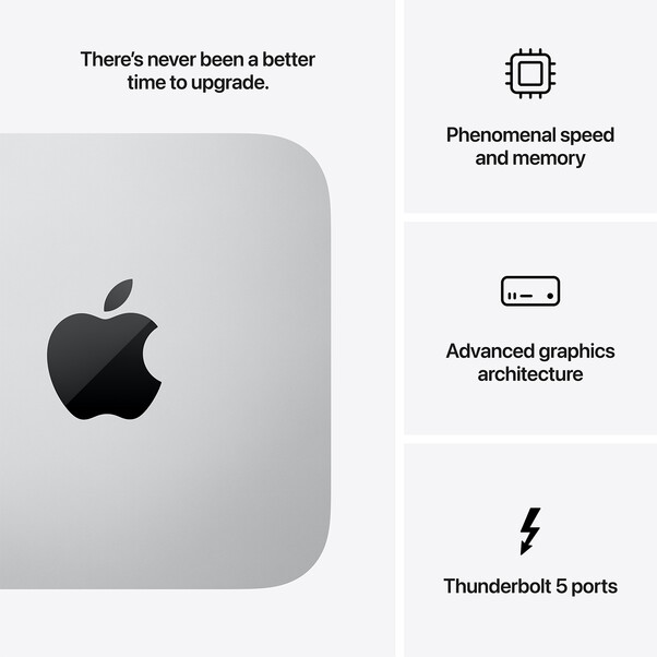 Mac Studio M3 Ultra Chip mit 28-Core CPU, 60-Core, 96GB, 1TB SSD