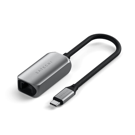 Sie sehen das Produktbild 01 von Satechi USB-C 2,5 Gigabit Ethernet Adapter Satechi USB-C 2,5 Gigabit Ethernet Adapter