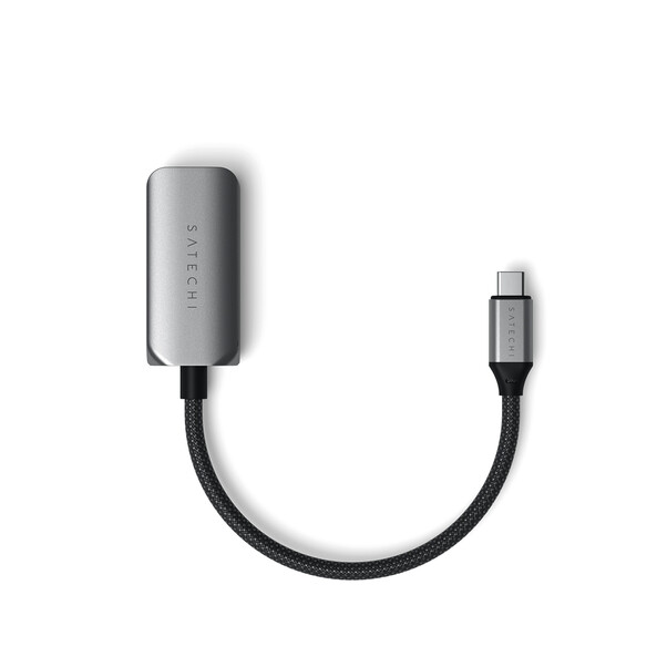 Sie sehen das Produktbild 04 von Satechi USB-C 2,5 Gigabit Ethernet Adapter Satechi USB-C 2,5 Gigabit Ethernet Adapter