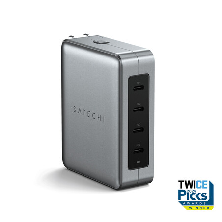 Satechi 145W USB-C 4-Port GaN Travel Charger