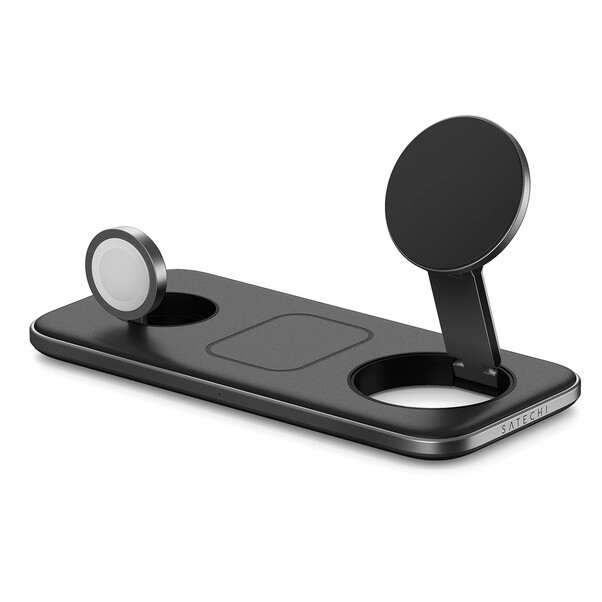 Sie sehen das Produktbild 01 von Satechi Qi2 Trio Wireless Charging Pad Satechi Qi2 Trio Wireless Charging Pad