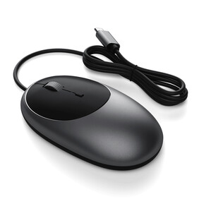 Satechi C1 USB-C Wired Mouse, space grau
