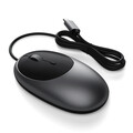 Sie sehen das Produktbild 01 von Satechi C1 USB-C Wired Mouse, space grau Satechi C1 USB-C Wired Mouse, space grau