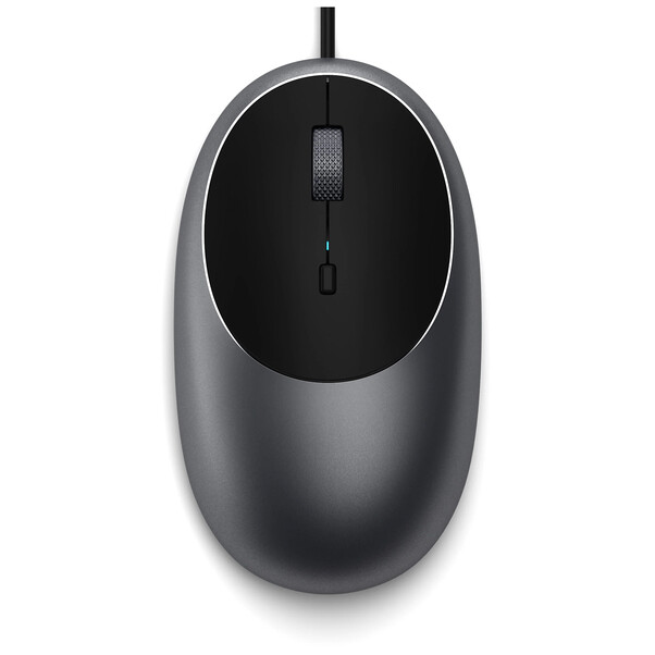 Sie sehen das Produktbild 03 von Satechi C1 USB-C Wired Mouse, space grau Satechi C1 USB-C Wired Mouse, space grau
