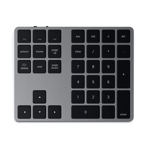 Satechi Extended Wireless Keypad, space grau