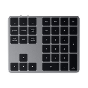 Satechi Extended Wireless Keypad, space grau