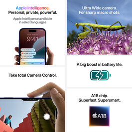 iPhone 16, 128GB, grün
