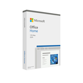 Sie sehen das Produkt Microsoft Office Home 2024 EU, 1 Lizenz, deutsch, Produktbild: 01 Microsoft Office Home 2024 EU, 1 Lizenz, deutsch