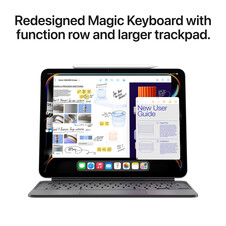 11" iPad Pro Wi-Fi + Cellular 256 GB Standardglas - Silber (M4)