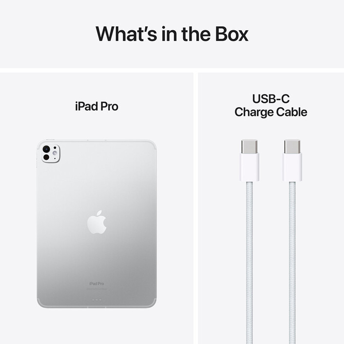 Apple iPad Pro 11&quot; Wi-Fi mit Standardglas, 256GB, silber