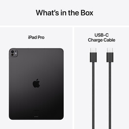 Apple iPad Pro 13&quot; Wi-Fi + Cellular mit Standardglas, 2TB, silber