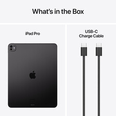 Apple iPad Pro 13" Wi-Fi mit Standardglas, 1TB, space schwarz