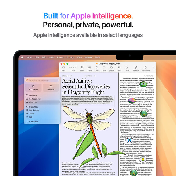 MacBook Air 13" mit M4 Chip, 10-Core CPU und 10-Core GPU, 16GB, 512GB SSD, silber