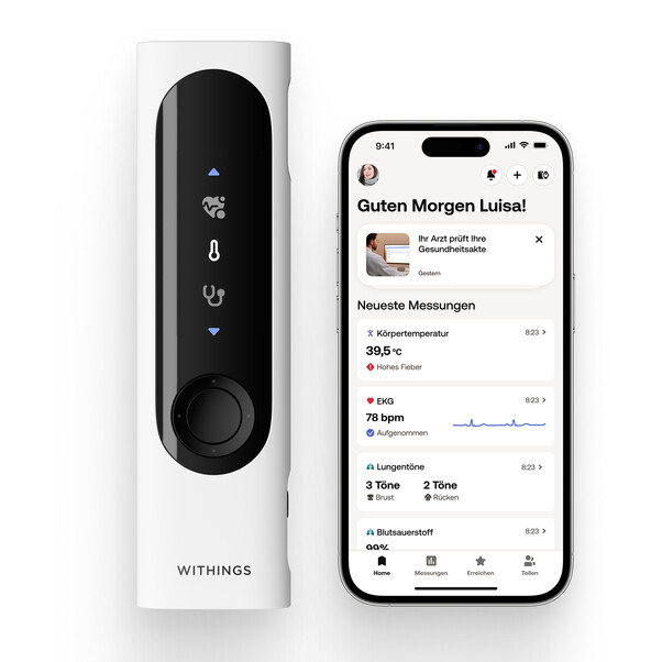 Withings BeamO 4-in-1 Gesundheitscan