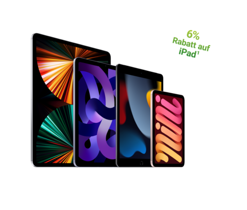 Abbildung mit mehreren iPad