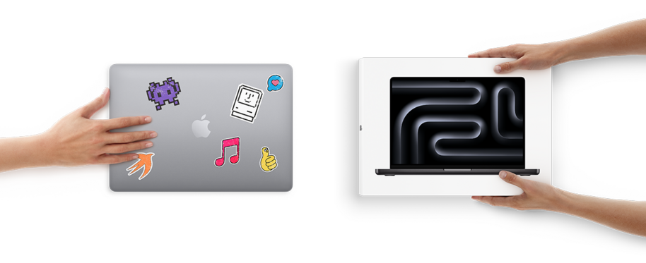 MacBook Pro 13" M1 getauscht gegen MacBook Pro 14" M4