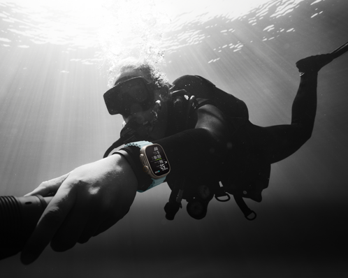 Apple Watch Ultra 2 Tauchen