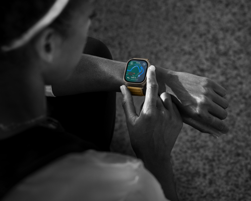 Apple Watch Ultra 2 Wandern