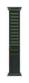 Apple Watch 49mm Alpin-Loop, dunkelgrün - large - Gehäusefarbe schwarz