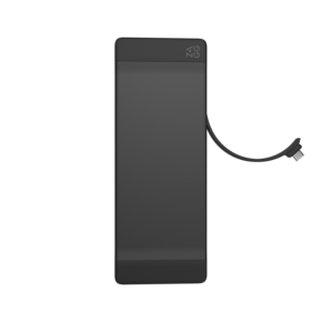 Zagg 9 Port Hub, grau-schwarz