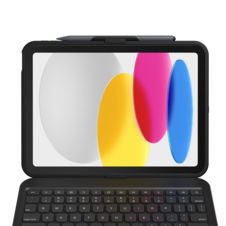 Zagg Tastatur Tough Keys Apple iPad 10.9&quot; (10th Gen)/A16, schwarz, deutsch