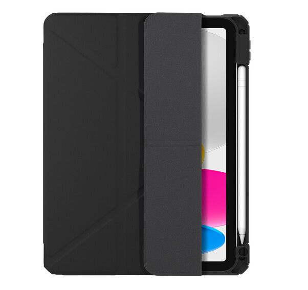 dbramante London Multi-View Slim Folio Case für iPad 11&quot; (A16/10.9&quot;), schwarz