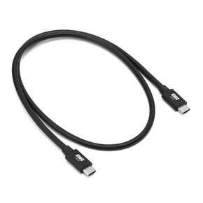 Sie sehen das Produkt OWC Thunderbolt 5 Kabel, schwarz (0,8m), Produktbild: 01 OWC Thunderbolt 5 Kabel, schwarz (0,8m)