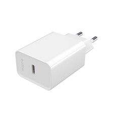 Sie sehen das Produktbild 02 von Mophie Essentials 20W USB-C PD EU Netzadapter, weiss Mophie Essentials 20W USB-C PD EU Netzadapter, weiss