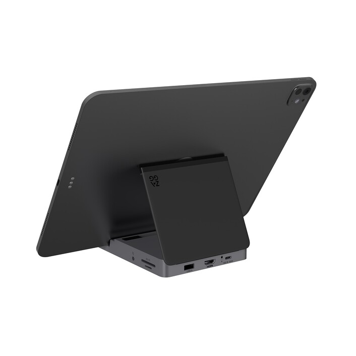 Zagg 6 Port Media Hub, grau-schwarz