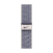 Sie sehen das Produktbild 03 von Apple Watch 42mm Nike Sport Loop, grau/blau Apple Watch 42mm Nike Sport Loop, grau/blau