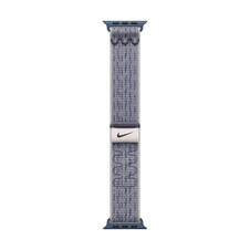 Sie sehen das Produktbild 05 von Apple Watch 42mm Nike Sport Loop, grau/blau Apple Watch 42mm Nike Sport Loop, grau/blau