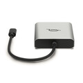 OWC USB-C Dual HDMI 4K Display Adapter mit DisplayLink, silber