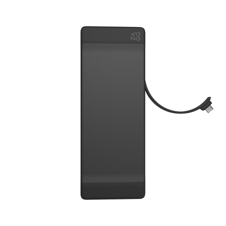 Sie sehen das Produktbild 01 von Zagg 9 Port Hub, grau-schwarz Zagg 9 Port Hub, grau-schwarz