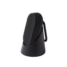 Lexon Mino T tragbarer Lautsprecher mit Karabiner, schwarz