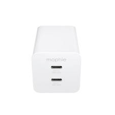 Mophie Essentials 50W Dual USB-C PD EU Netzadapter, weiss