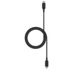 Sie sehen das Produktbild 01 von Mophie Essentials USB-C auf USB-C Kabel, 2m, schwarz Mophie Essentials USB-C auf USB-C Kabel, 2m, schwarz