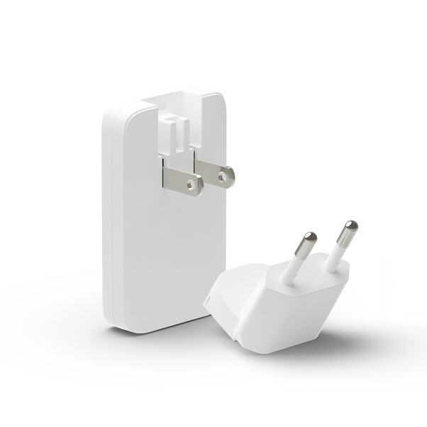 dbramante Pro Slim Charger, USB-C 20W + USB-A 18W