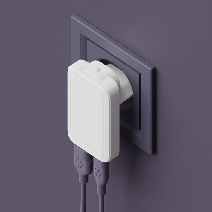 dbramante Pro Slim Charger, USB-C 20W + USB-A 18W