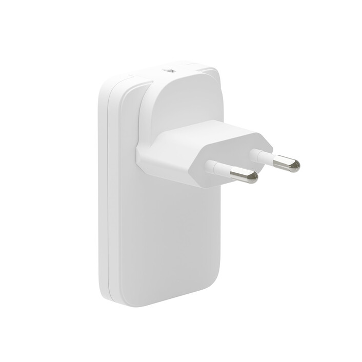 dbramante Pro Slim Charger, USB-C 30W + USB-A 30W