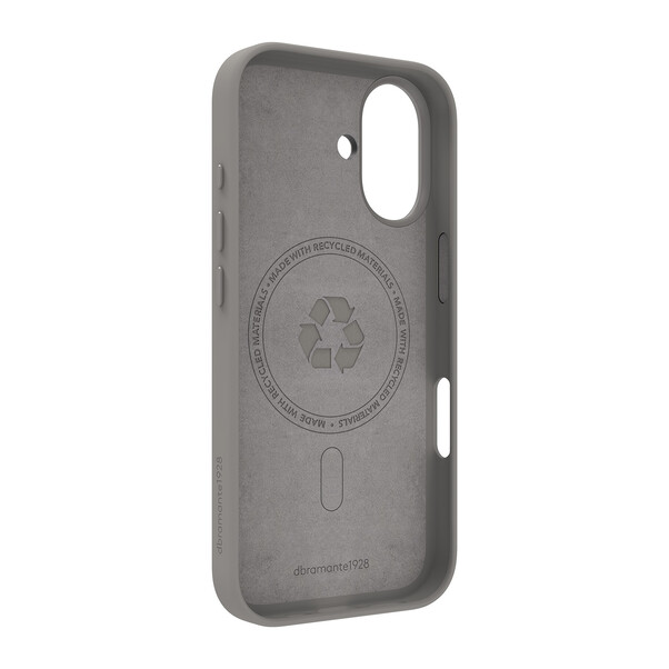 dbramante Roskilde ICON Case mit MagSafe für iPhone 17, grau