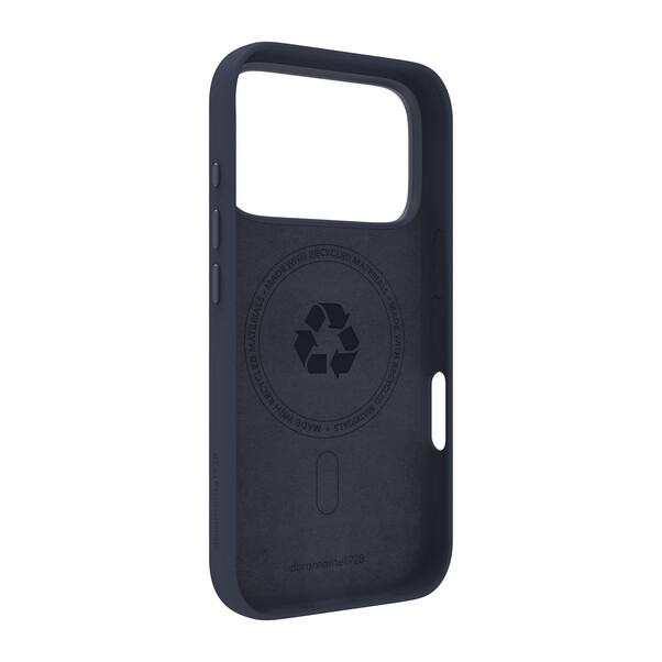 dbramante Roskilde ICON Case mit MagSafe für iPhone 17 Pro, dunkelblau