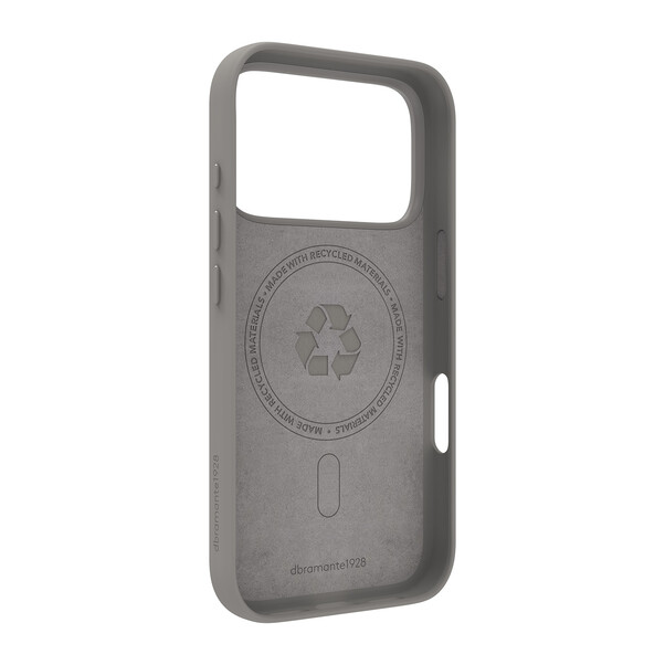 dbramante Roskilde ICON Case mit MagSafe für iPhone 17 Pro, grau