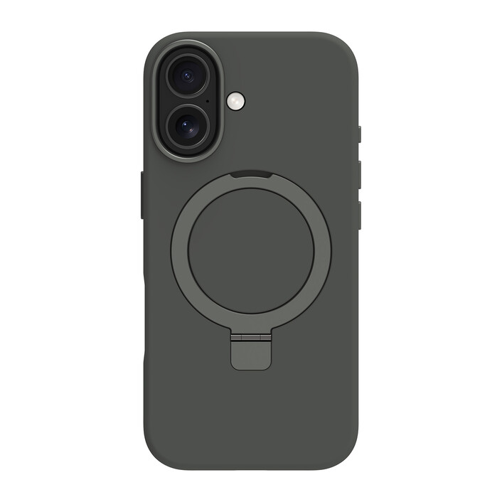 dbramante Roskilde ICON Case mit MagSafe Kick für iPhone 17, dunkelgrün