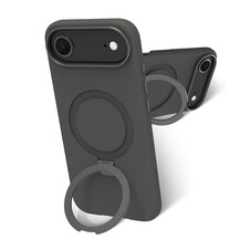 dbramante Roskilde ICON Case mit MagSafe Kick für iPhone Air, dunkelgrün