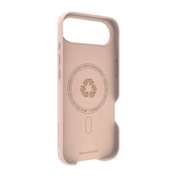 dbramante Roskilde ICON Case mit MagSafe Kick für iPhone 17 Air, rosa
