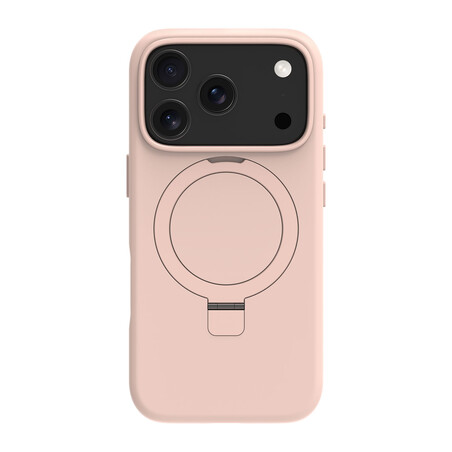 dbramante Roskilde ICON Case mit MagSafe Kick für iPhone 17 Pro, rosa