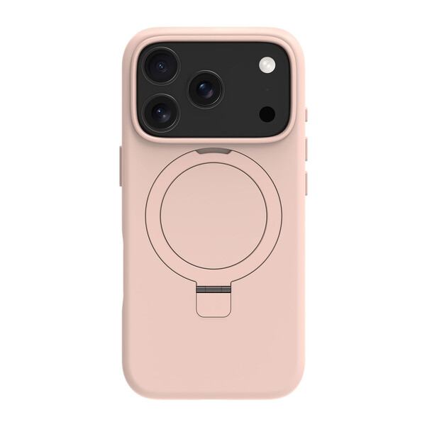 dbramante Roskilde ICON Case mit MagSafe Kick für iPhone 17 Pro, rosa